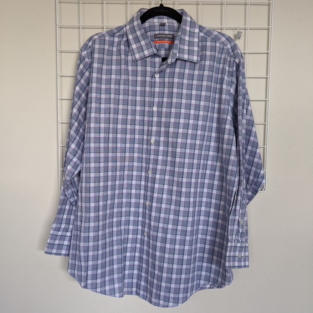 Geoffrey Beene long sleeve button up shirt